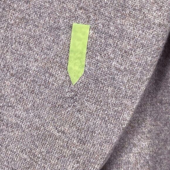 J.JILL Pure Jill Cashmere Cardigan Sweater Size 2X Beige Long Line V-Neck Button - Picture 5 of 16